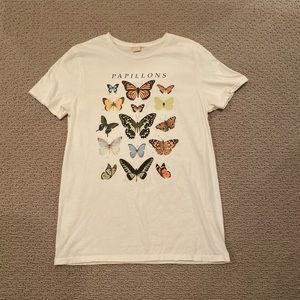 Urban Outfitters Butterfly Tee